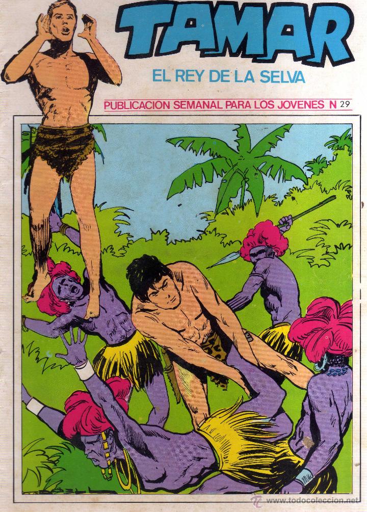 C&oacute;mics: TAMAR EL REY DE LA SELVA N&Uacute;MERO 29 - CJ77 - Foto 1