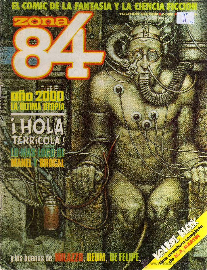 Comics : Zona 84 N&ordm; 82 Toutain Editor - CJ91