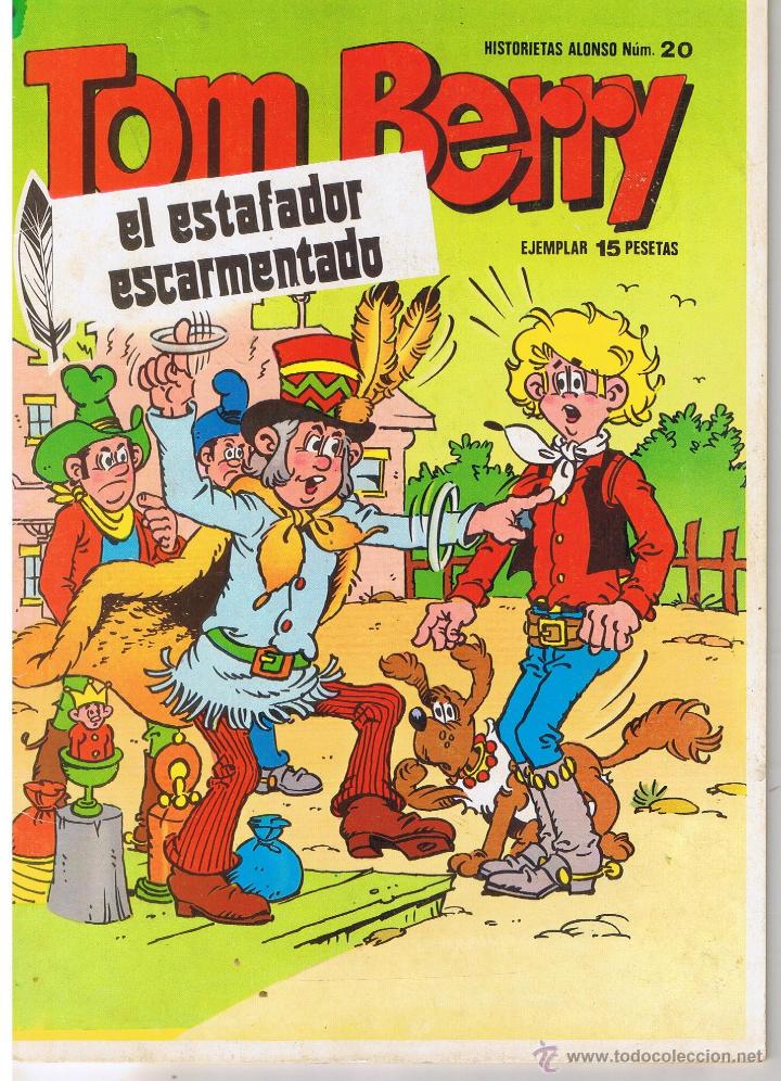 C&oacute;mics: TOM BERRY. NUMERO 20. EL ESTAFADOR ESCARMENTADO. EDICIONES ALONSO - Foto 1