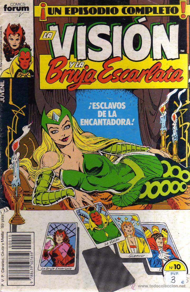 C&oacute;mics: LA VISI&Oacute;N Y LA BRUJA ESCARLATA N&Uacute;MERO 10 - CJ96 - Foto 1
