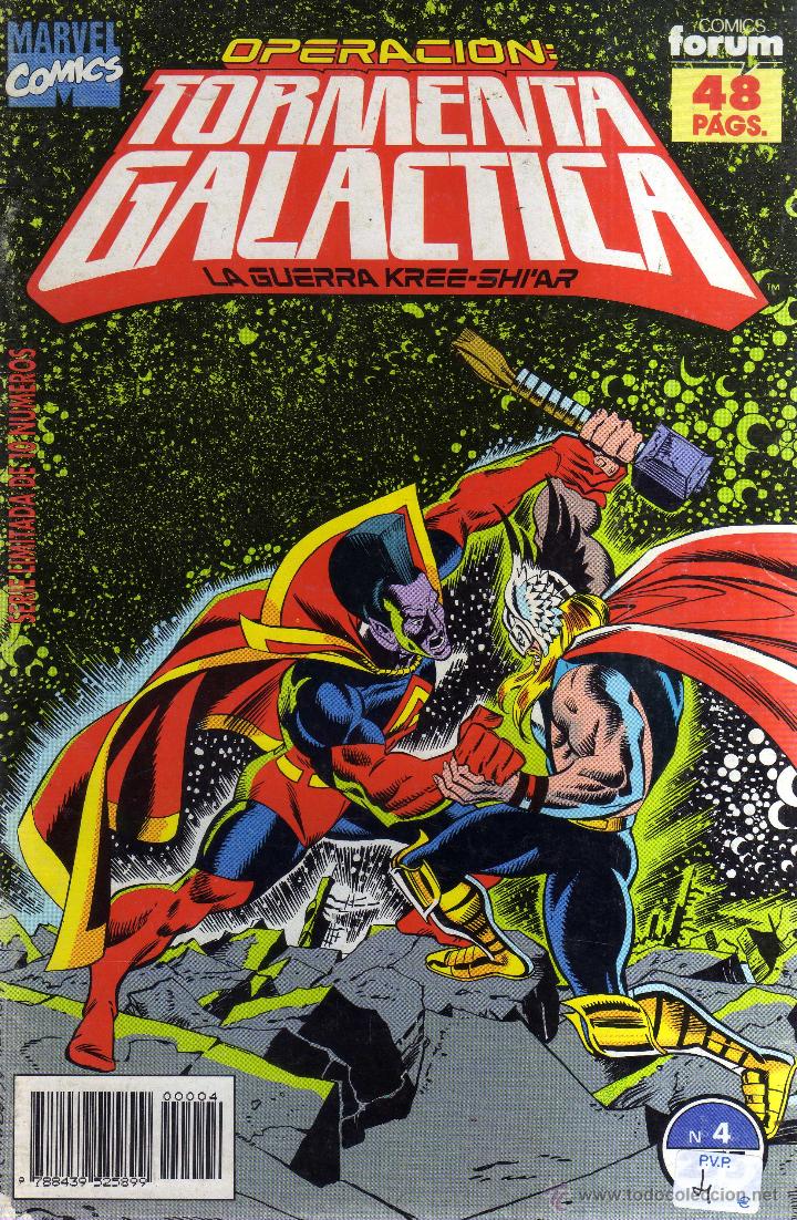 Comics: OPERACI&Oacute;N: TORMENTA GALACTICA LOS VENGADORES N&Uacute;MERO 4 - CJ96