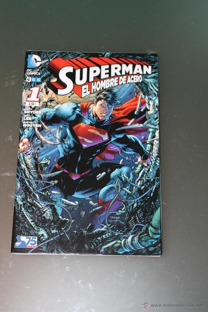 C&oacute;mics: Superman El Hombre de Acero 1 ECC NuDC Nuevo Universo DC - Foto 1