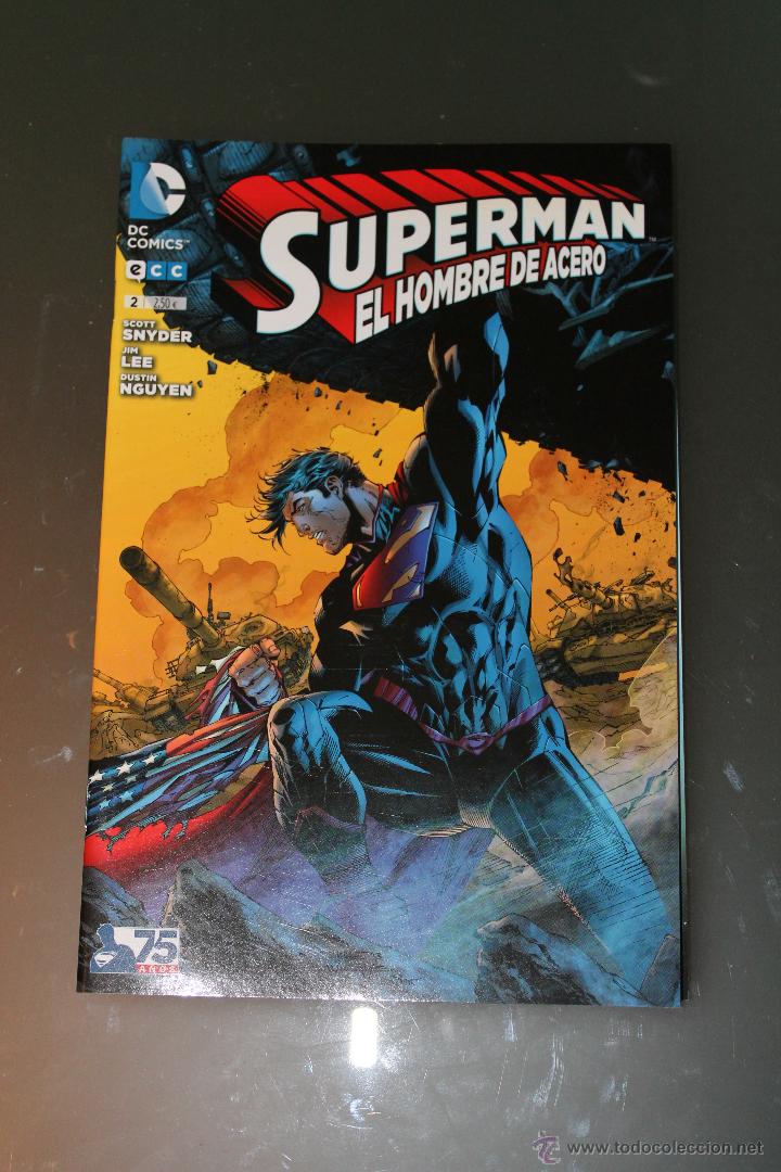 C&oacute;mics: Superman El Hombre de Acero 2 ECC NuDC Nuevo Universo DC - Foto 1