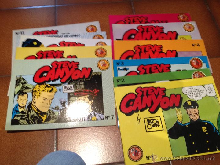 C&oacute;mics: STEVE CANYON. MILTON CANIFF. 10 TOMOS. - Foto 1