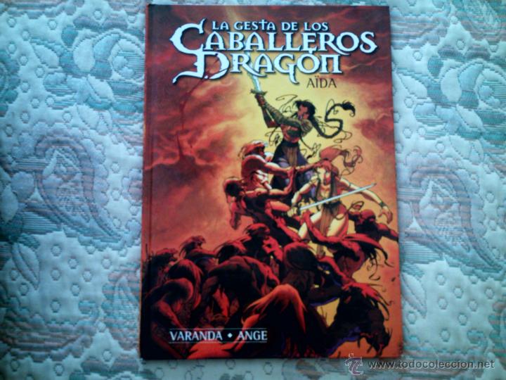 C&oacute;mics: * LA GESTA DE LOS CABALLEROS DRAGON: AIDA, DE VARANDA Y ANGE (DEVIR ED.) - Foto 1