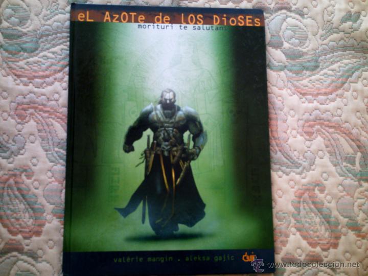 C&oacute;mics: * EL AZOTE DE LOS DIOSES 1: MORITURI TE SALITANT, DE MANGIN Y GAJIC (DEVIR ED.) - Foto 1