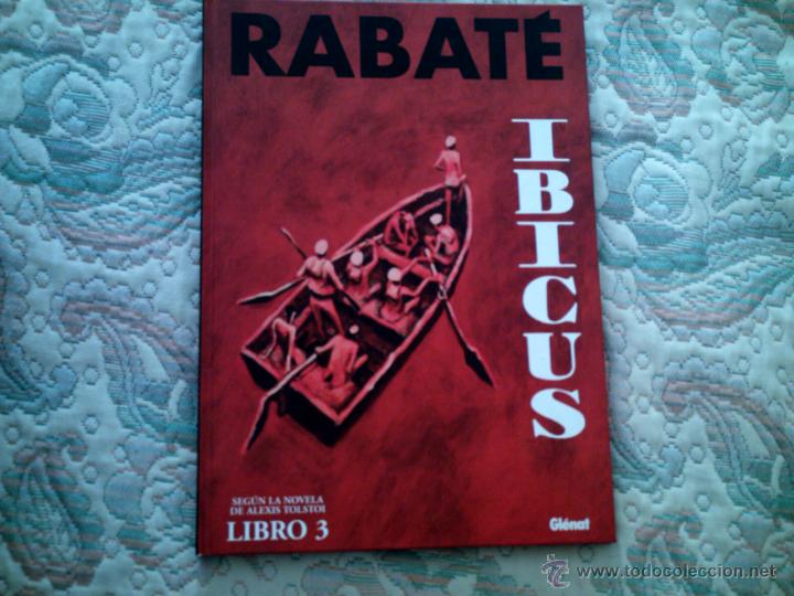 C&oacute;mics: * IBICUS LIBRO 3, DE RABATE (GLENAT) - Foto 1