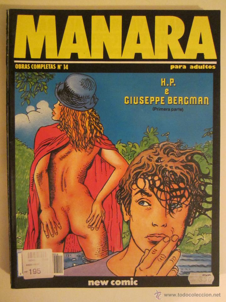 C&oacute;mics: MANARA OBRAS COMPLETAS 14 H.P. Y GIUSEPPE BERGMAN 1&ordf; PARTE - Foto 1
