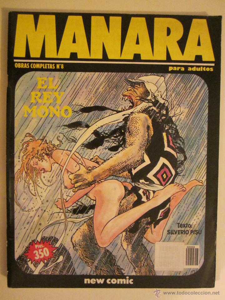 C&oacute;mics: MANARA OBRAS COMPLETAS 8 EL REY MONO - Foto 1