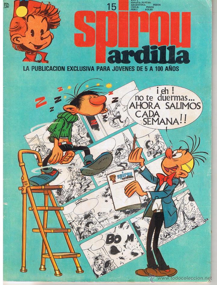 C&oacute;mics: SPIROU ARDILLA. NUMERO 15. MUNDIS (C/A11) - Foto 1