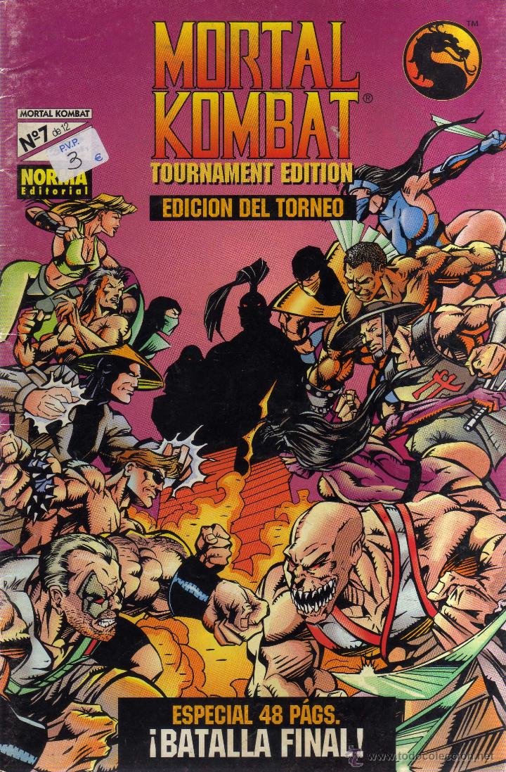 C&oacute;mics: Mortal Kombat N&ordm; 7 de 12 - CJ99 - Foto 1