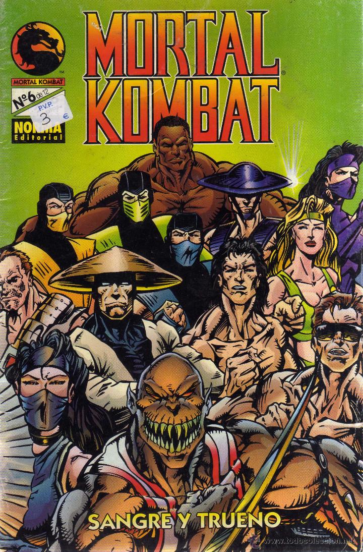 C&oacute;mics: Mortal Kombat N&ordm; 6 de 12 - CJ99 - Foto 1