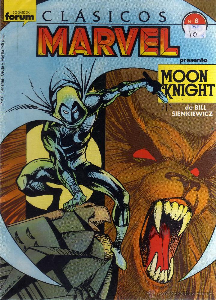 C&oacute;mics: Cl&aacute;sicos Marvel Moon knight completa Forum - CJ99 - Foto 1