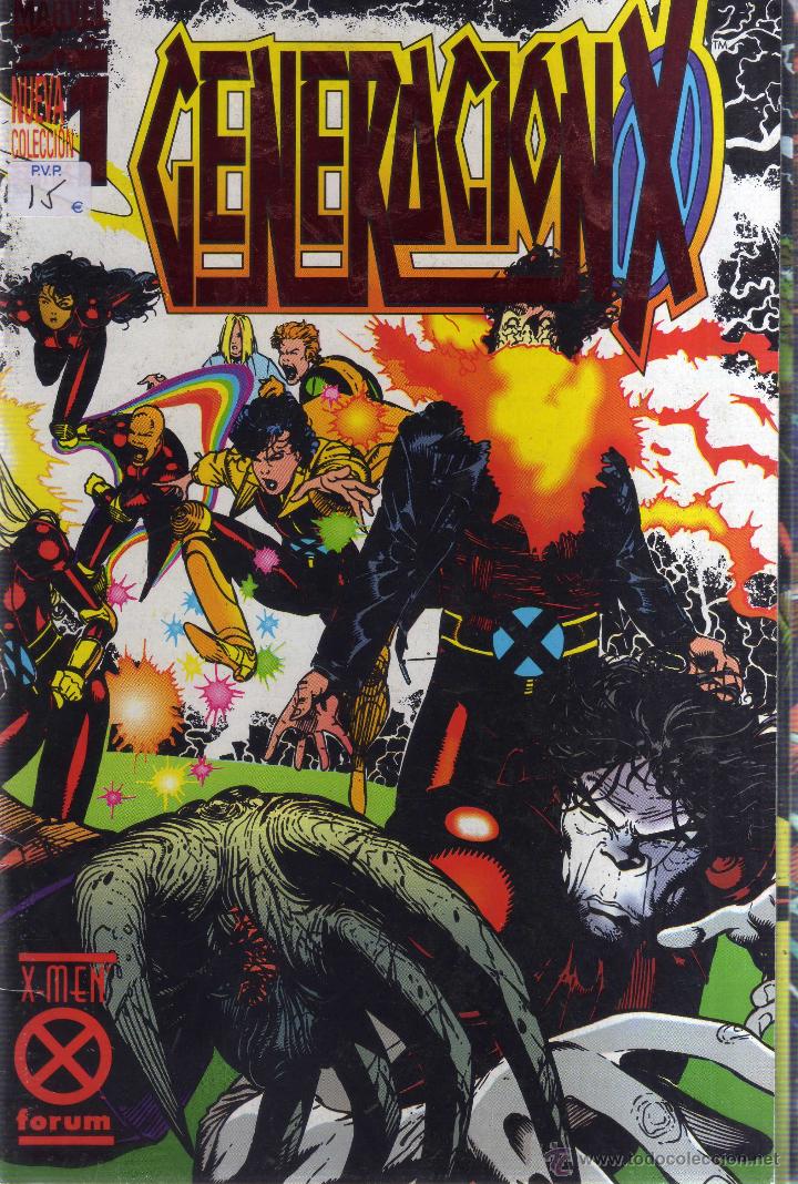 C&oacute;mics: Generaci&oacute;n X Forum Completa 4 N&uacute;meros- CJ99 - Foto 1