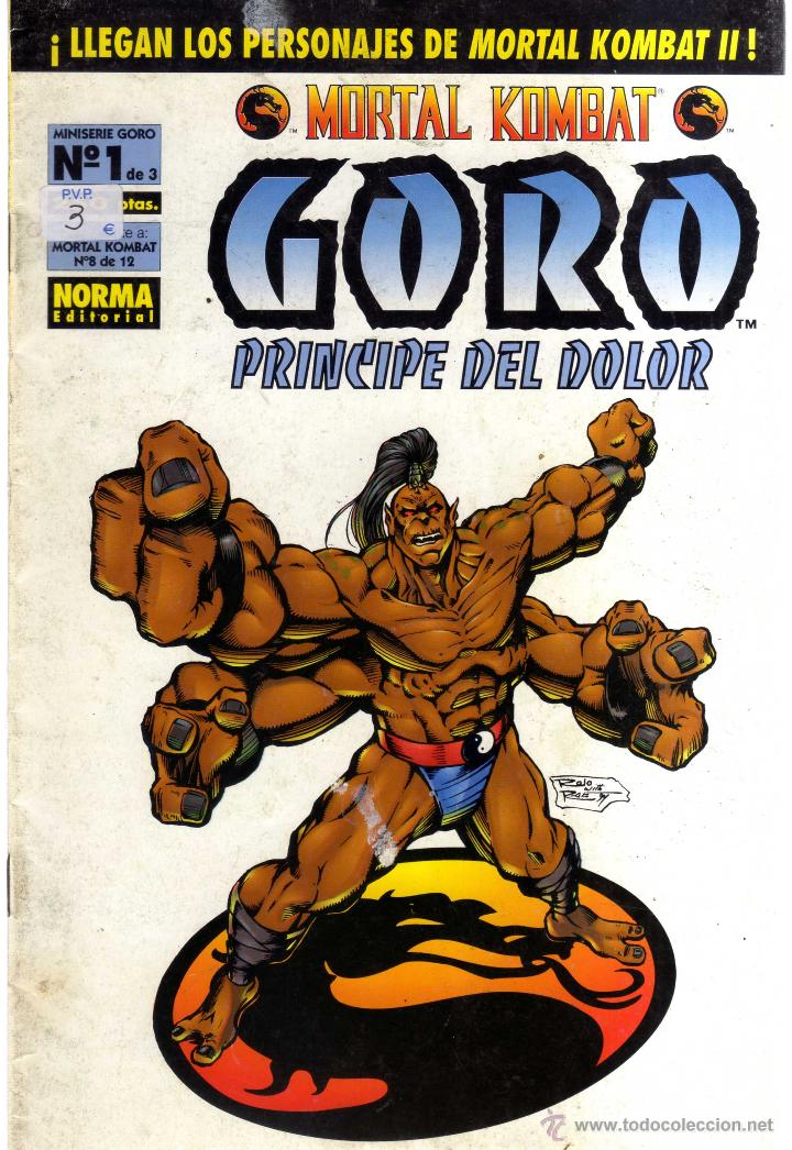 C&oacute;mics: Goro Principe del dolor N&ordm; 1 de 3 Mortal Kombat - CJ99 - Foto 1
