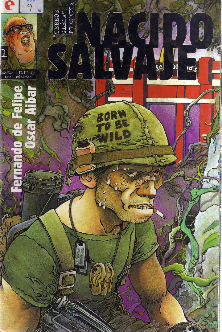 C&oacute;mics: Nacido salvaje (Serie de 3 n&uacute;meros, Completa) - CJ99 - Foto 1