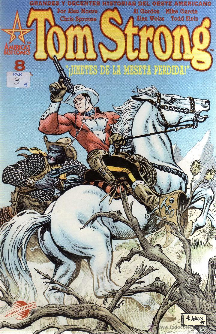 C&oacute;mics: Tom Strong N&ordm; 8 &iexcl;Jinetes de la meseta perdida! - CJ100 - Foto 1