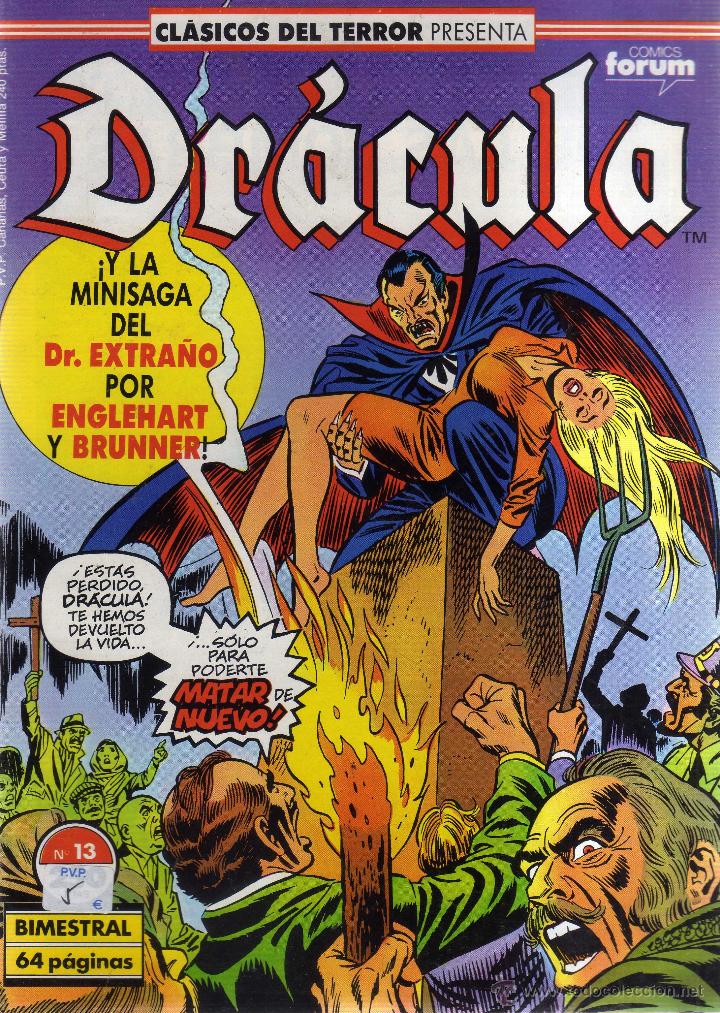 C&oacute;mics: Dr&aacute;cula Clasicos del Terror N&ordm; 13 - CJ74 - Foto 1