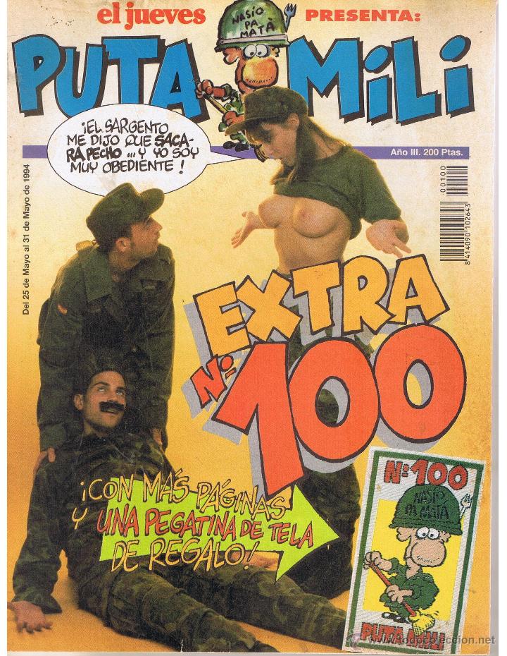 C&oacute;mics: PUTA MILI. EXTRA NUMERO 100. CON POSTER CENTRAL. MAYO 1994.(ST/.3) - Foto 1
