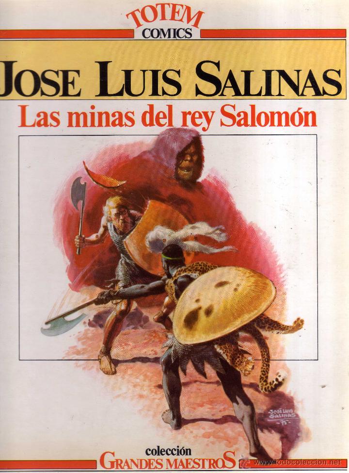 C&oacute;mics: Las minas del rey Salom&oacute;n - Jose Luis Salinas - CJ48 - Foto 1