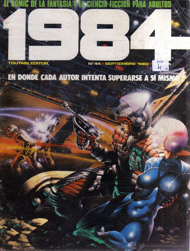 C&oacute;mics: 1984 N&ordm; 44, septiembre 1982 - CJ79 - Foto 1