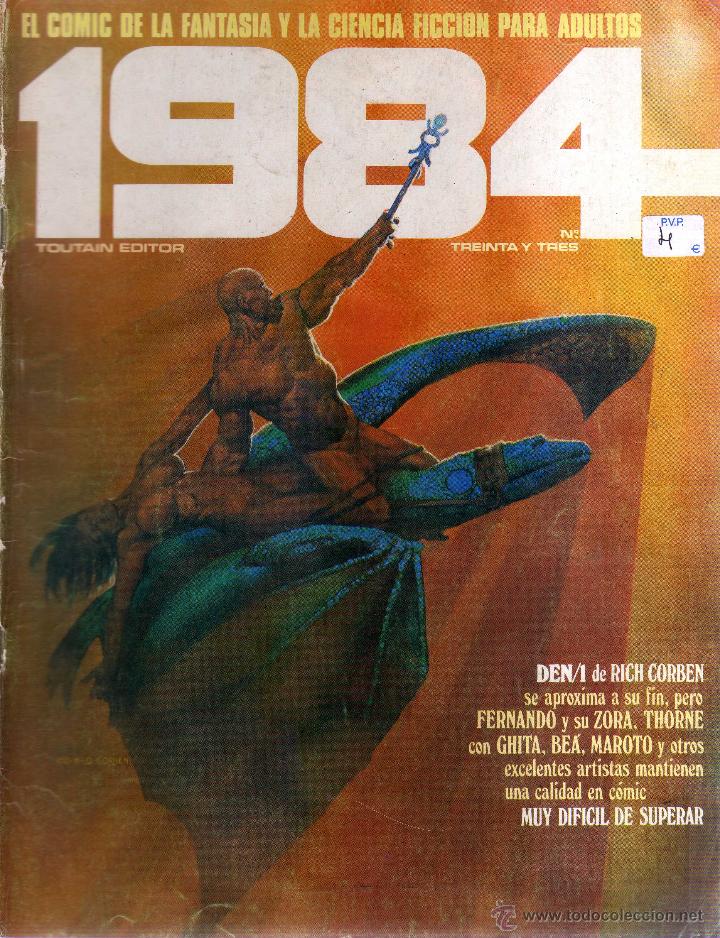 C&oacute;mics: 1984 N&ordm; 33 Toutain Editor - CJ103 - Foto 1