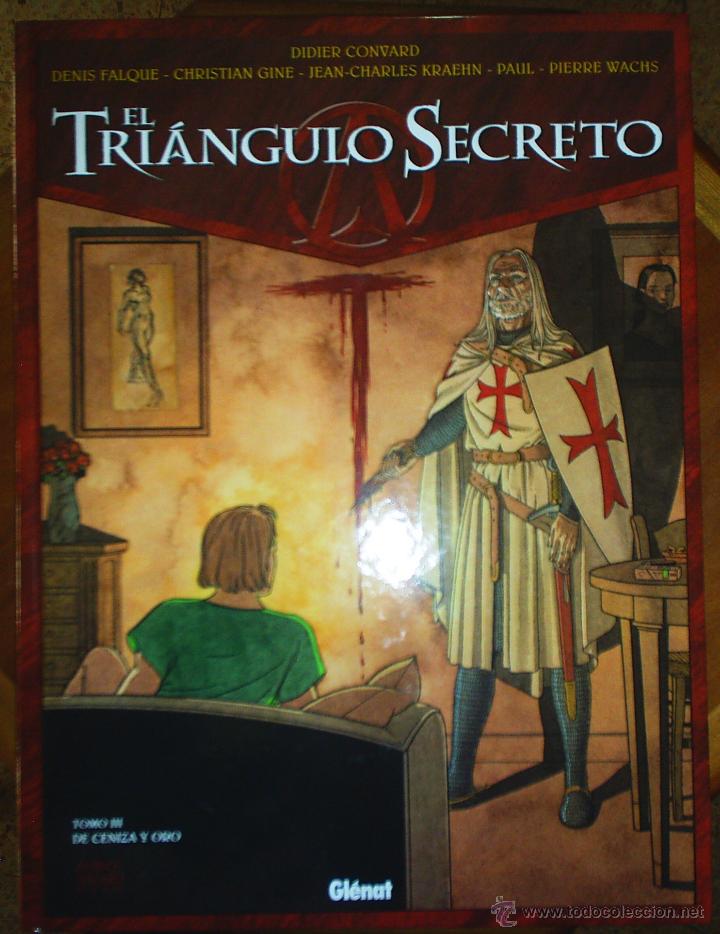 Comics: el tri&aacute;ngulo secreto tomo 3 'de ceniza y oro'