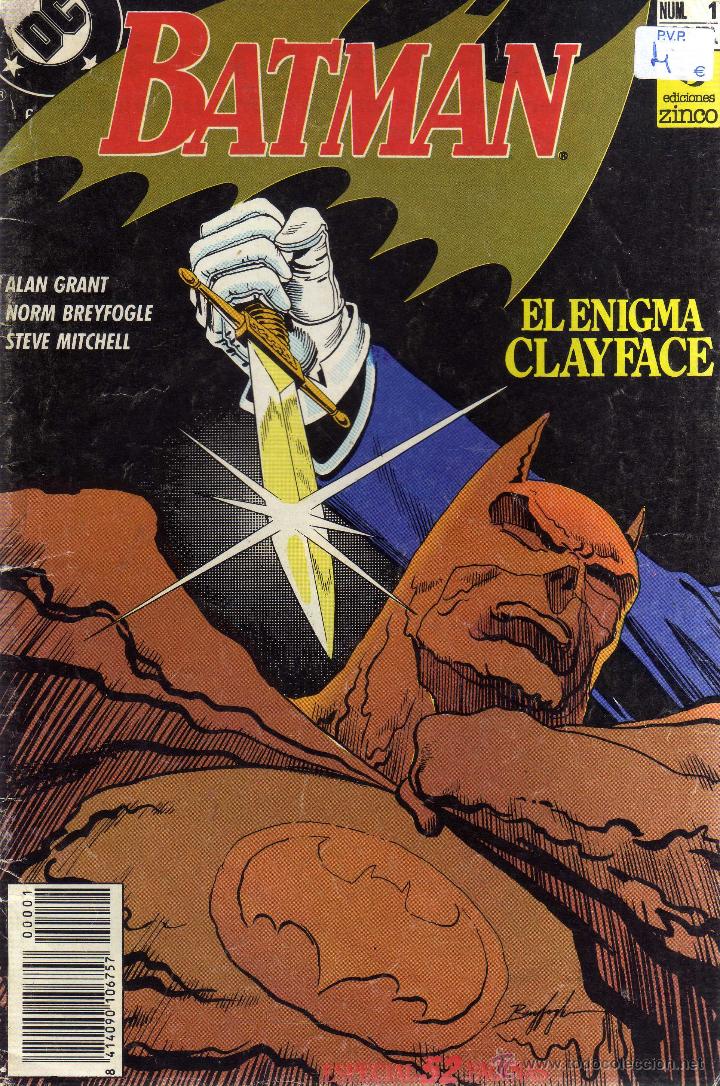 C&oacute;mics: Batman N&ordm; 1 Ed. Zinco - CJ104 - Foto 1