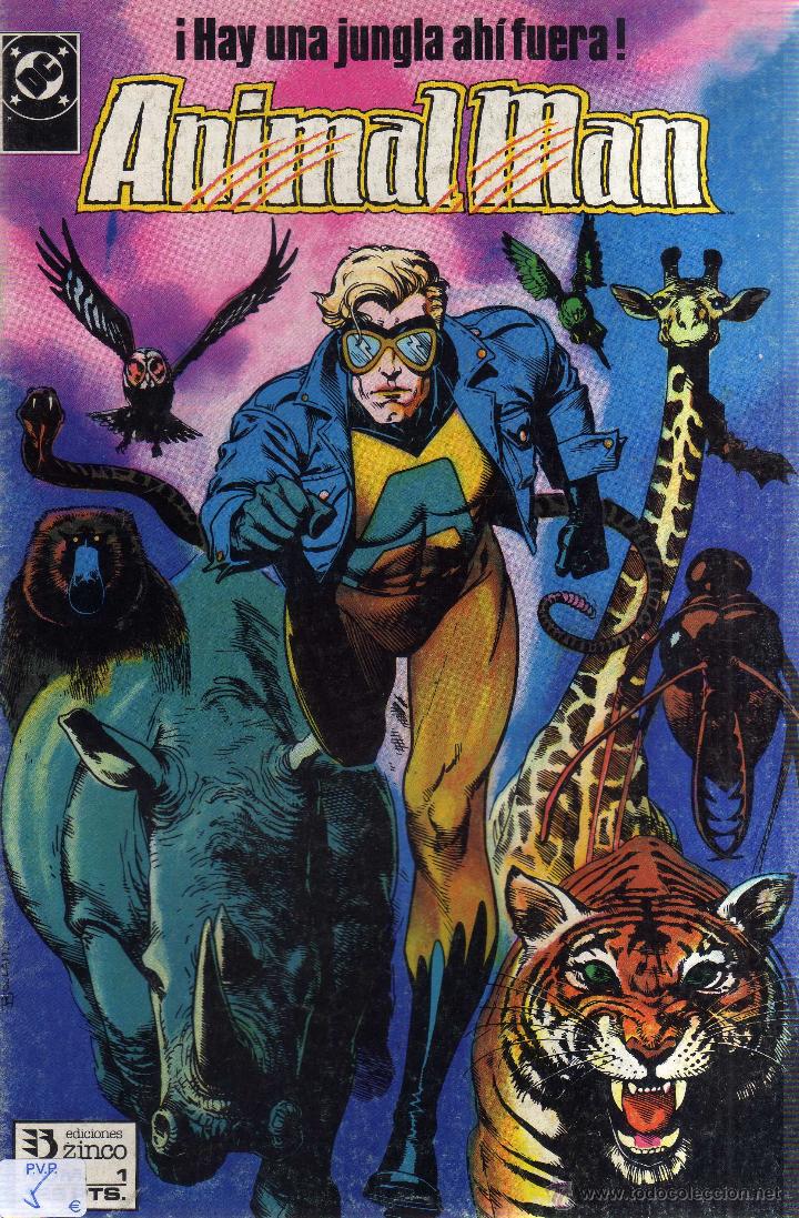 C&oacute;mics: Animal Man N&ordm; 1 Ed. Zinco - CJ105 - Foto 1