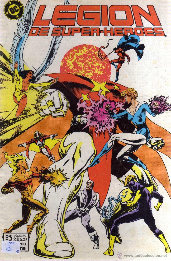 C&oacute;mics: Legion de Superheroes N&ordm; 10 Ed. Zinco - CJ105 - Foto 1