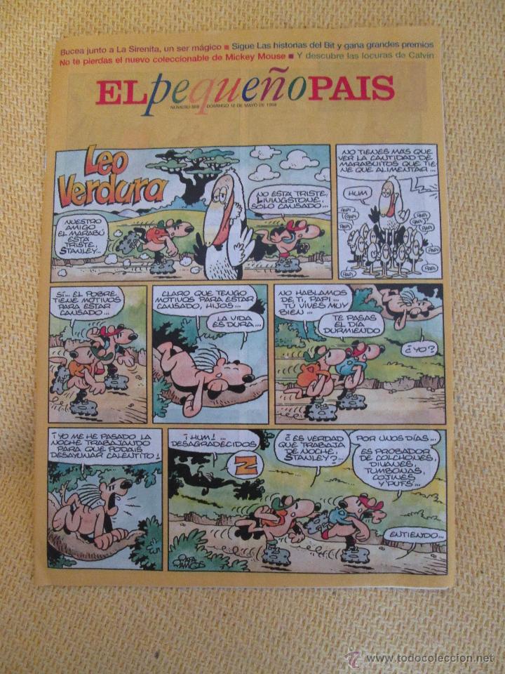 C&oacute;mics: PEQUE&Ntilde;O PA&Iacute;S N&ordm; 858 (10 MAYO 1998) - Foto 1