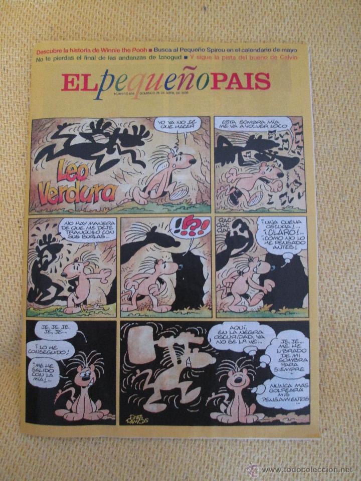 C&oacute;mics: PEQUE&Ntilde;O PA&Iacute;S N&ordm; 856 (26 ABRIL 1998) - Foto 1