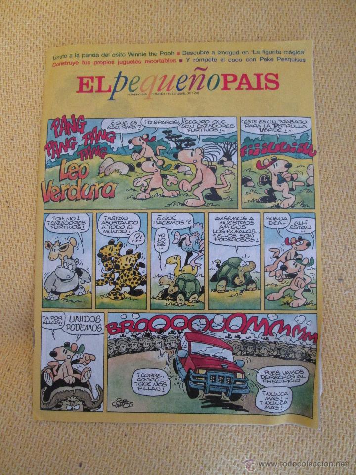C&oacute;mics: PEQUE&Ntilde;O PA&Iacute;S N&ordm; 855 (19 ABRIL 1998) - Foto 1
