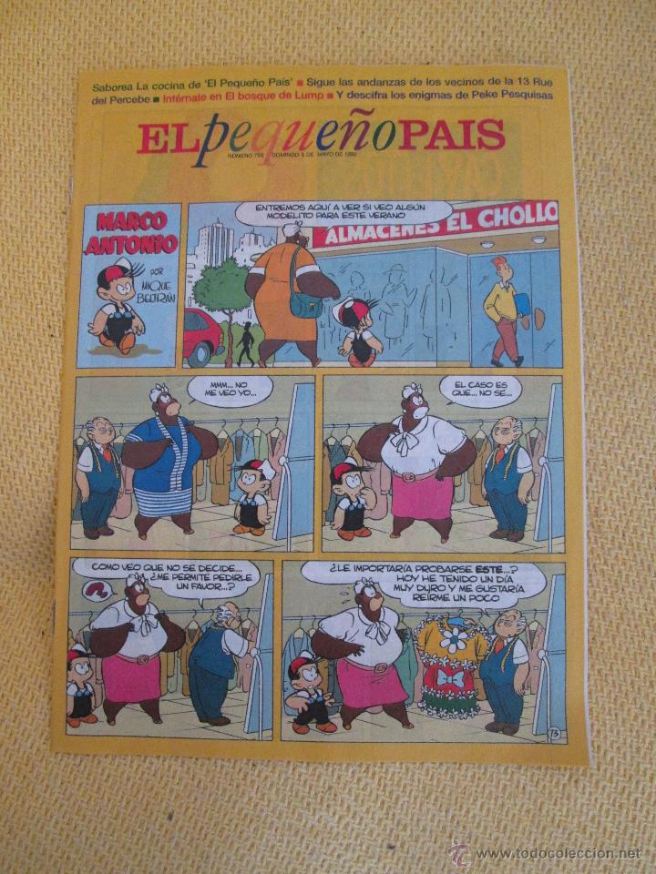 C&oacute;mics: PEQUE&Ntilde;O PA&Iacute;S N&ordm; 753 (5 MAYO 1996) - Foto 1