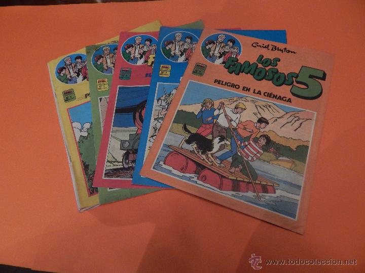C&oacute;mics: LOTE DE 5 COMICS  DE ENID BLYTON - LOS FAMOSOS 5 - Foto 1