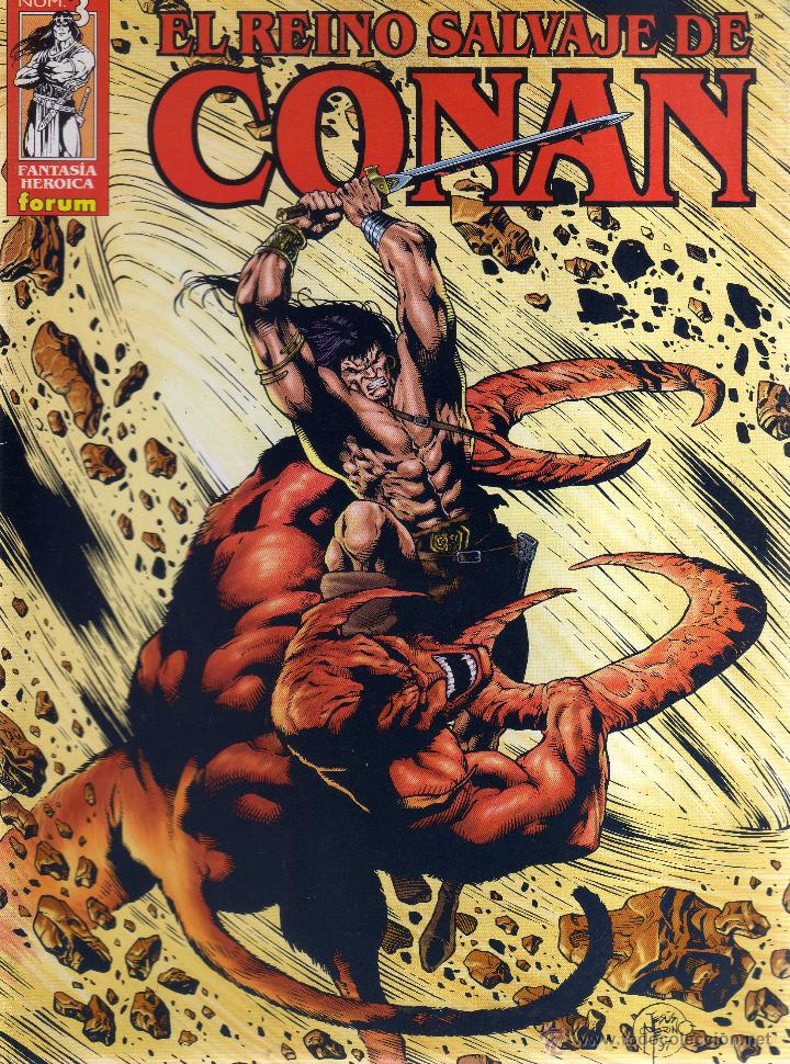 C&oacute;mics: El reino salvaje de Conan Numero 3 - CJ109 - Foto 1
