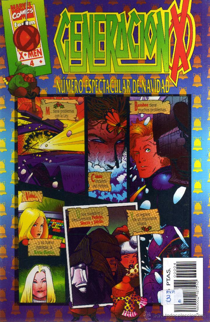 C&oacute;mics: Generaci&oacute;n X N&ordm; 4 - CJ110 - Foto 1