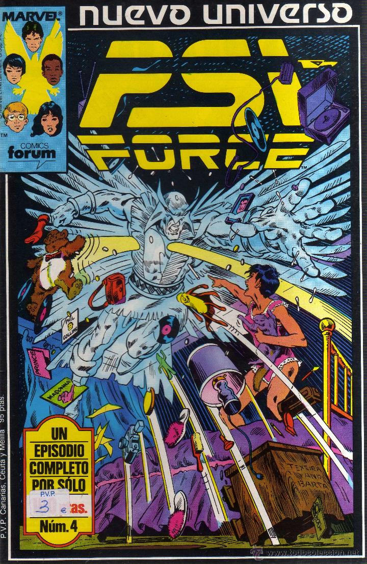 C&oacute;mics: PSI Force N&ordm; 4 - CJ110 - Foto 1