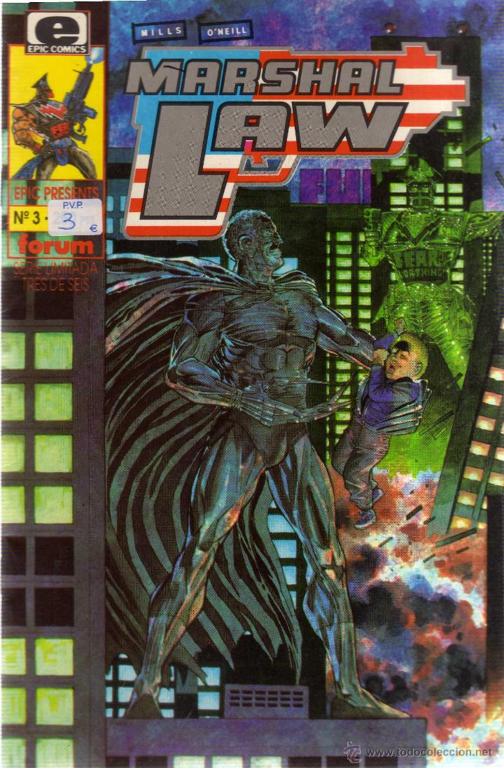 C&oacute;mics: Marshal Law N&ordm; 3 - CJ110 - Foto 1