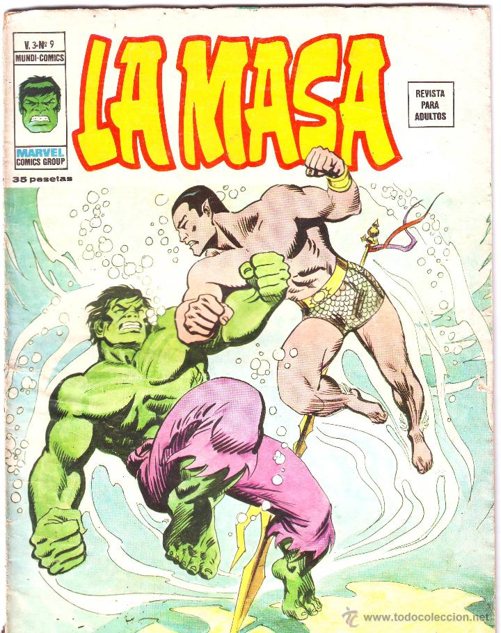 C&oacute;mics: LA MASA - V.3 N&ordm; 9 &iexcl;CHOQUE DE TITANES! - Foto 1