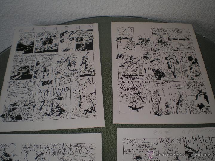 C&oacute;mics: DIBUJO ORIGINAL HISTORIA COMPLETA DE KARAPAN - Foto 1