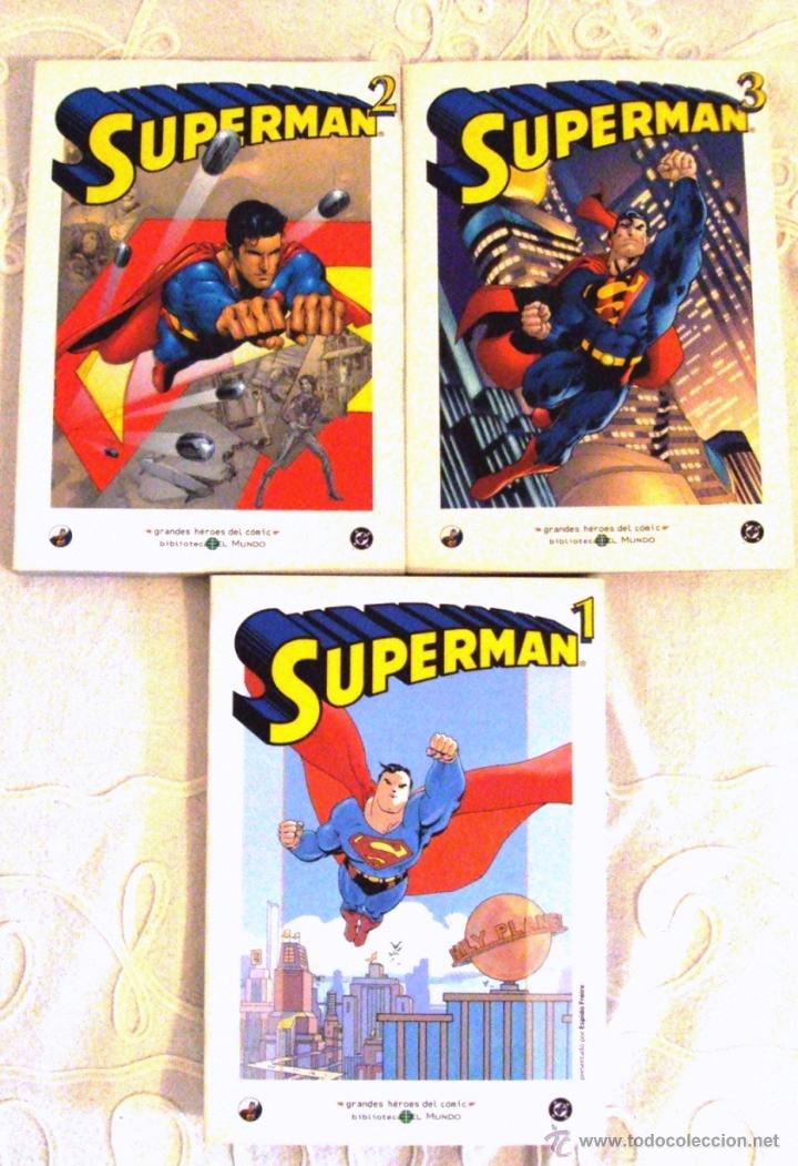 C&oacute;mics: Comic Superman 3 numeros El Mundo Serie Grandes heros del comic - Foto 1