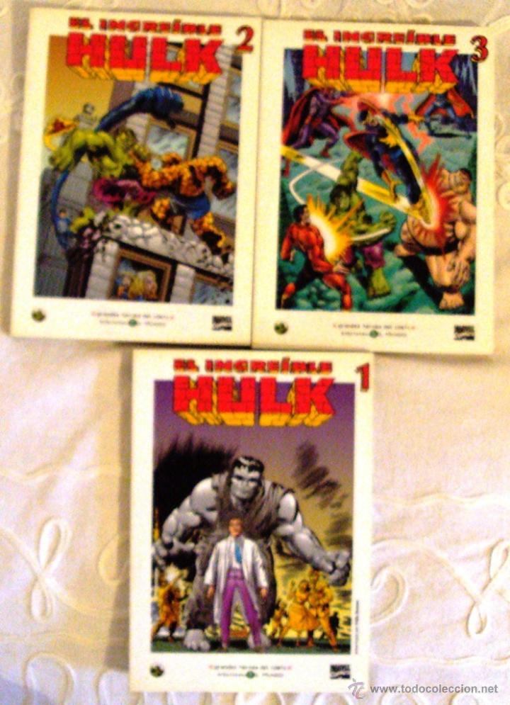 C&oacute;mics: Comic Hulk 3 numeros El Mundo Serie Grandes heros del comic - Foto 1