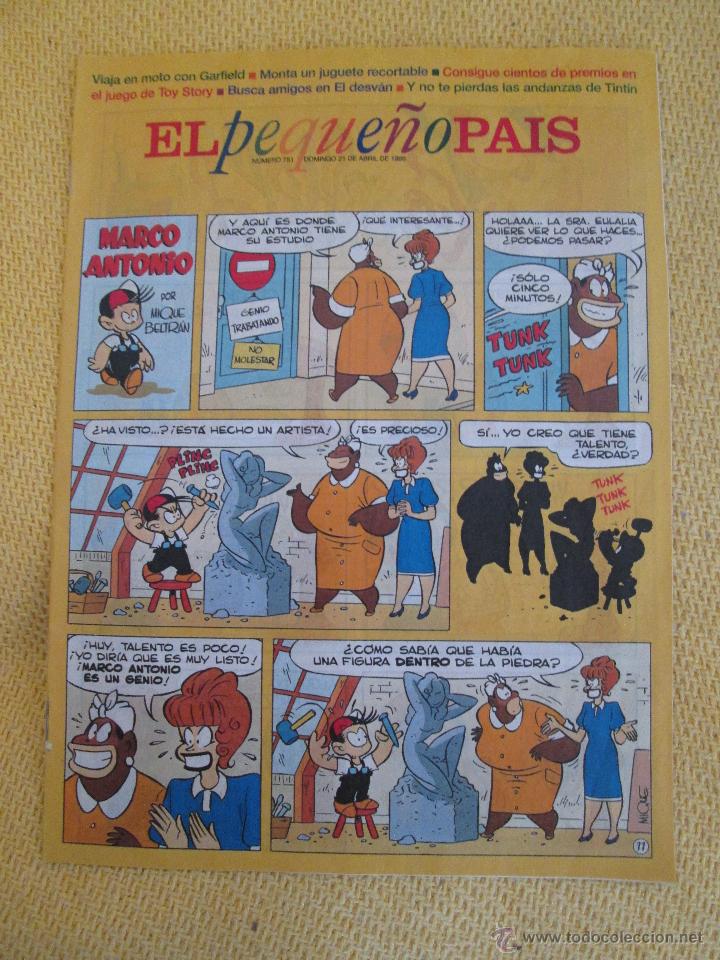 C&oacute;mics: PEQUE&Ntilde;O PA&Iacute;S N&ordm; 751 (21 ABRIL 1996) - Foto 1