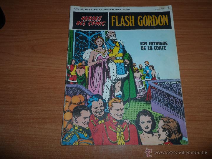 C&oacute;mics: FLASH GORDON  N&ordm; 4 EDITORIAL BURULAN BURU LAN 1972 - Foto 1