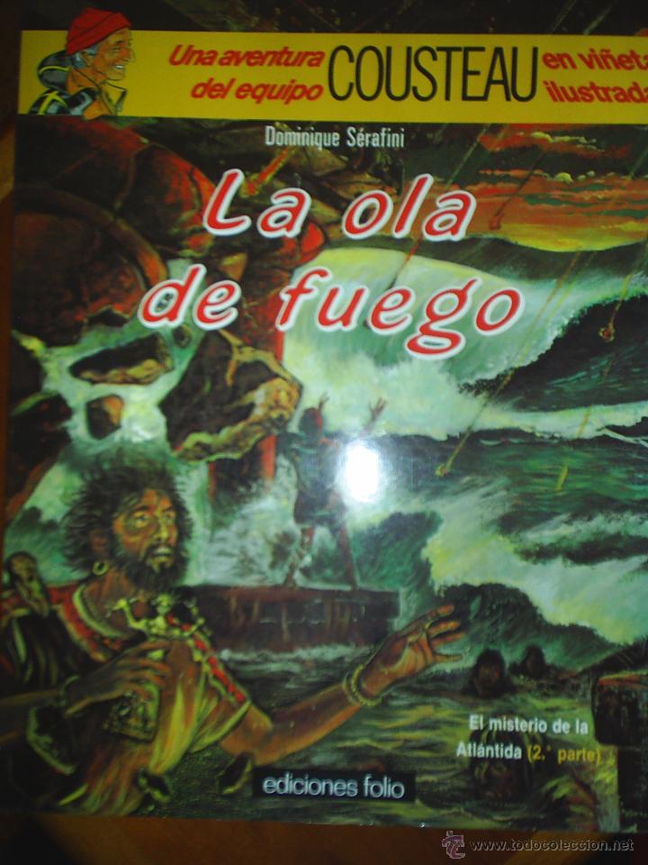 C&oacute;mics: UNA AVENTURA DEL EQUIPO COUSTEAU EN VI&Ntilde;ETAS ILUSTRADAS 'la ola de fuego' cj1