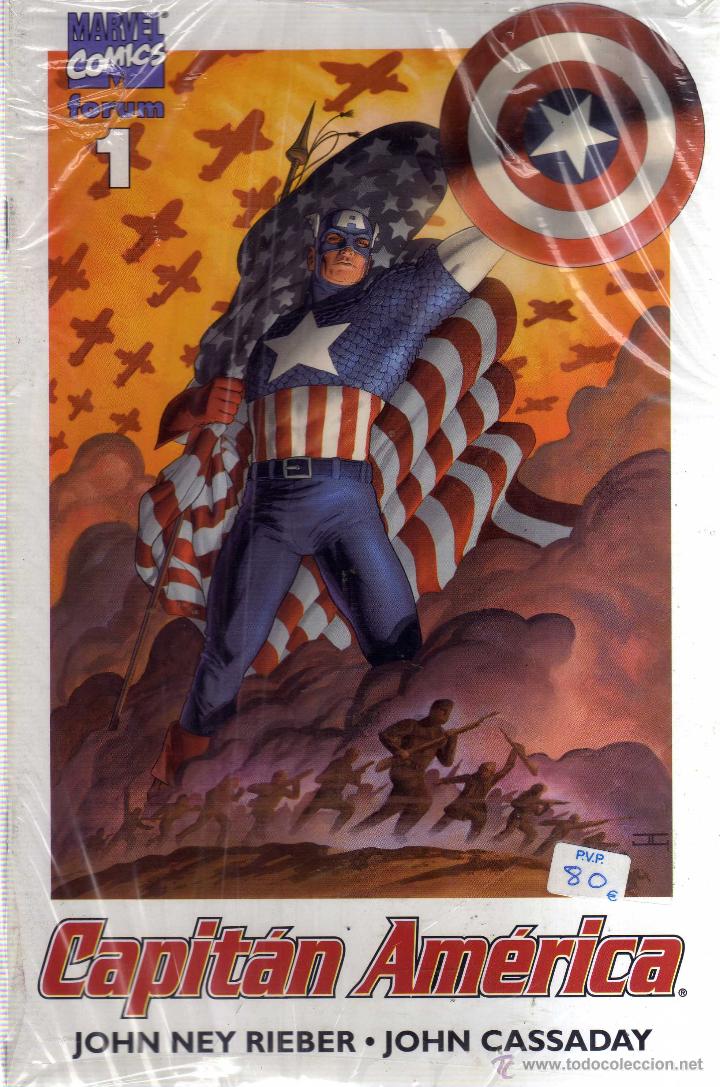 C&oacute;mics: Capit&aacute;n Am&eacute;rica Colecci&oacute;n Completa 30 N&uacute;meros - CJ53 - Foto 1