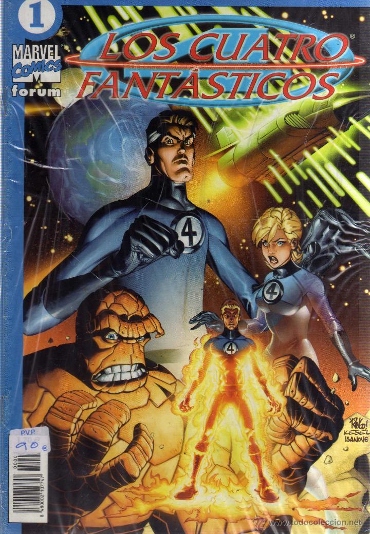 C&oacute;mics: Los 4 Fant&aacute;sticos Colecci&oacute;n Completa 34 N&uacute;meros - CJ54 - Foto 1