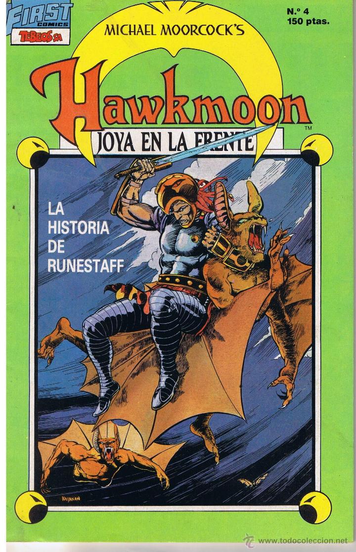 C&oacute;mics: HAWKMOON. JOYA EN LA FRENTE. N&ordm; 4. FIRST TEBEOS.(C/A12) - Foto 1
