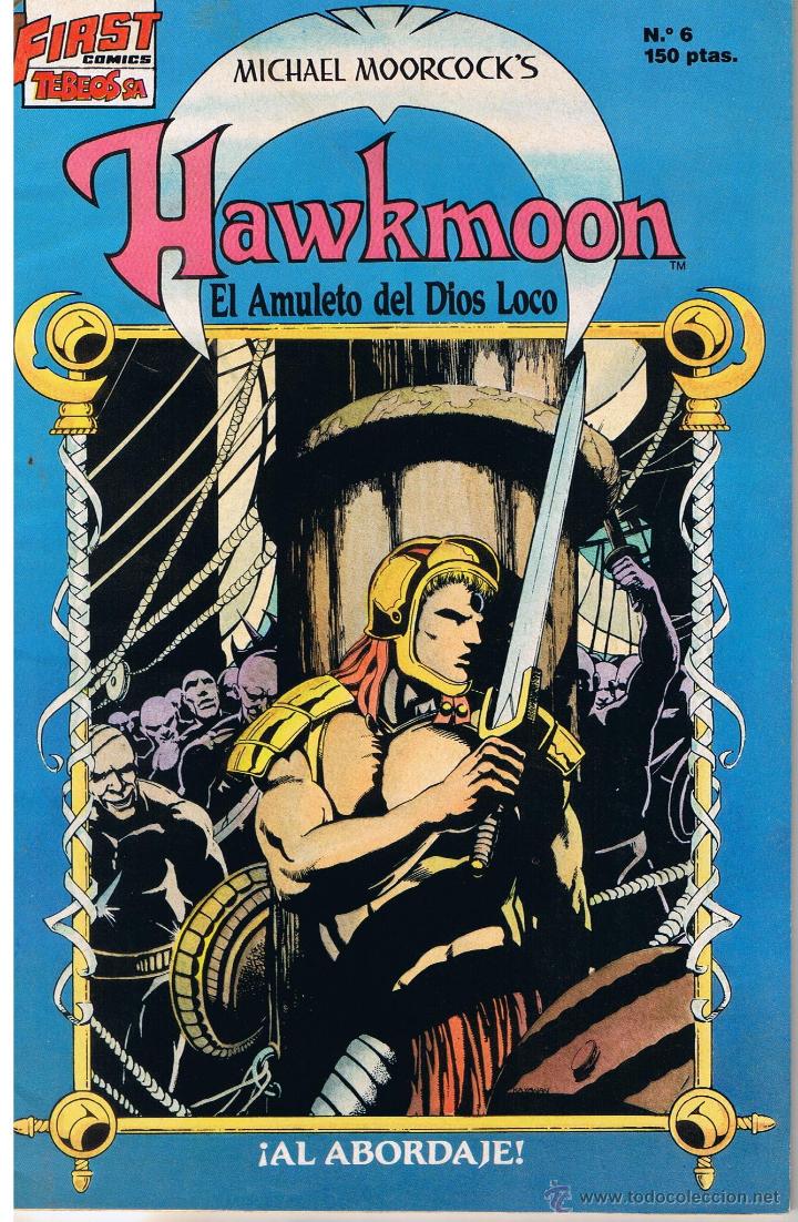 C&oacute;mics: HAWKMOON. N&ordm; 6. EL AMULETO DEL DIOS LOCO. FIRST TEBEOS.(C/A12) - Foto 1